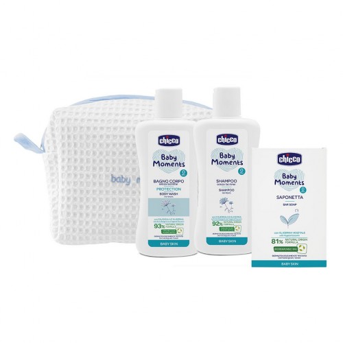 CHICCO Kapsička kozmetická na zips modrá CHICCO Kapsička kozmetická na zips modrá