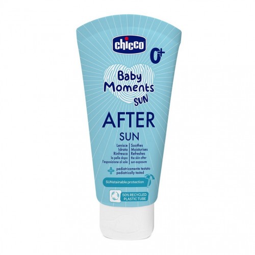 CHICCO Mlieko po opaľovaní upokojujúce a ošetrujúce 150ml, 0m+ CHICCO Mlieko po opaľovaní upokojujúce a ošetrujúce 150ml, 0m+