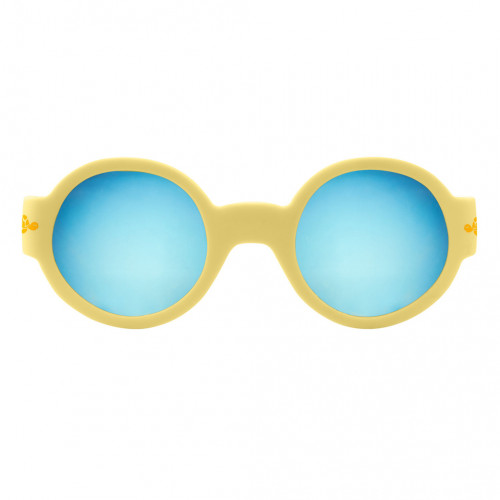 CHICCO Okuliare slnečné žlté kol. 2025 - zrkadlové sklá, 0m+