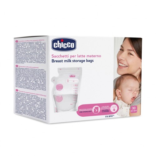 CHICCO Sáčky na materské mlieko 250 ml 30 ks CHICCO Sáčky na materské mlieko 250 ml 30 ks