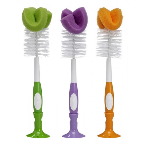 DR.BROWN'S Kefa na fľaše mix farieb 1ks fialová