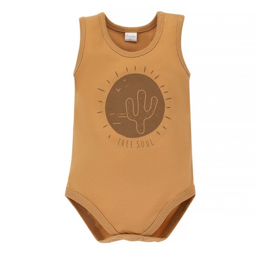 PINOKIO Body bez rukáva Free Soul yellow veľ. 86 PINOKIO Body bez rukáva Free Soul yellow veľ. 86