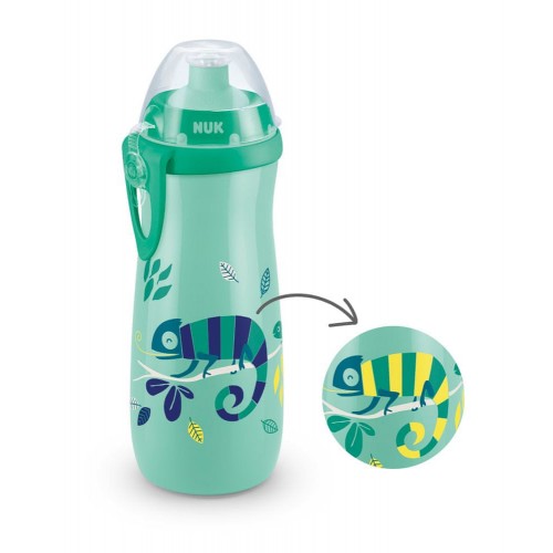 NUK FC Láhev Sports cup Chameleon 450 ml, Box - kluk