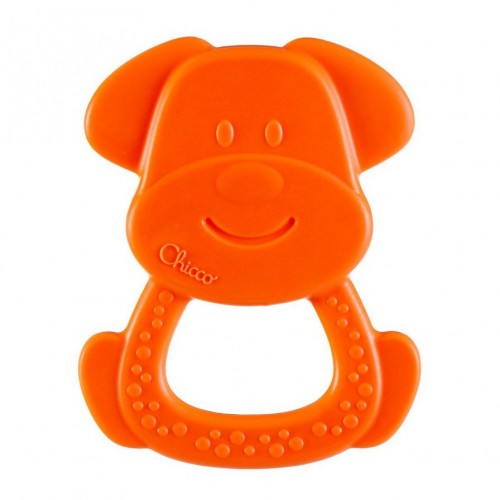 CHICCO Hryzačka Eco+ Psík Charlie oranžový 3m+ CHICCO Hryzačka Eco+ Psík Charlie oranžový 3m+
