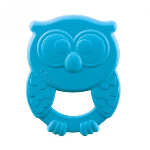 CHICCO Hryzačka Eco+ Sova Owly modrá 3m+ CHICCO Hryzačka Eco+ Sova Owly modrá 3m+