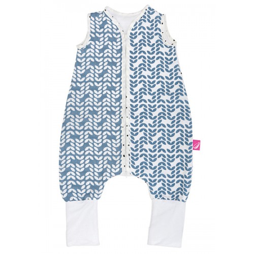 MOTHERHOOD Vak spací mušelínový s nohavicami Blue Classics 12-18m 0,5 tog