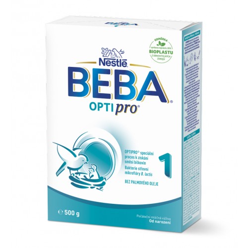 BEBA OPTIPRO® 1 Mlieko počiatočné dojčenské, 500 g​