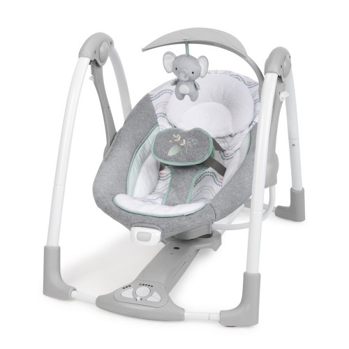 INGENUITY Hojdačka konvertibilná s adaptérom vibrujúca s melódiou Swell™ 2v1 0m+, do 9 kg INGENUITY Hojdačka konvertibilná s adaptérom vibrujúca s melódiou Swell™ 2v1 0m+, do 9 kg