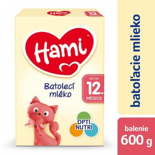 HAMI Mlieko dojčenské 12+ (600g)