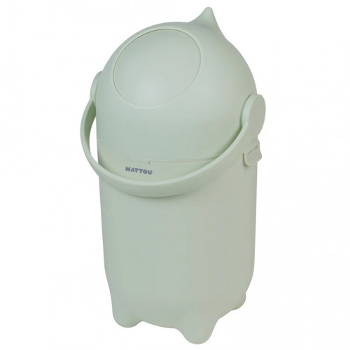 NATTOU Kôš na plienky Dropy Green 27 cm NATTOU Kôš na plienky Dropy Green 27 cm
