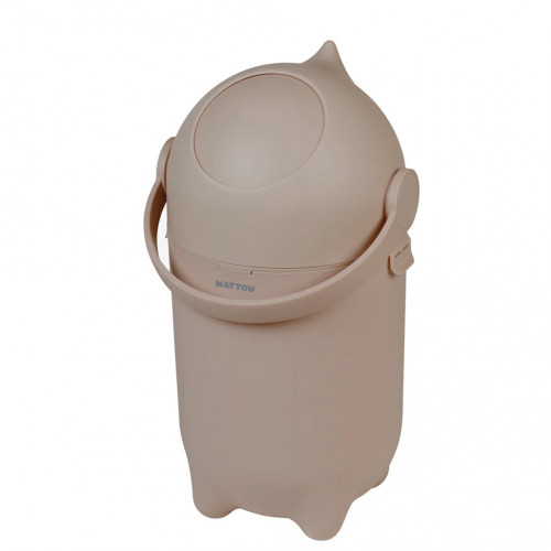 NATTOU Kôš na plienky Dropy Taupe 27 cm NATTOU Kôš na plienky Dropy Taupe 27 cm