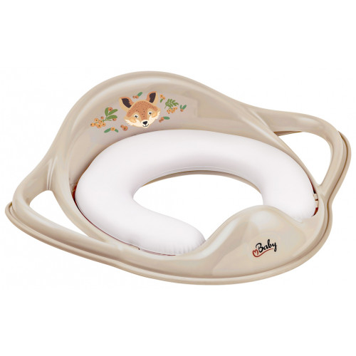 MALTEX Redukcia na WC s úchytmi mäkká The Nature Buddies Líška - Beige MALTEX Redukcia na WC s úchytmi mäkká The Nature Buddies Líška - Beige