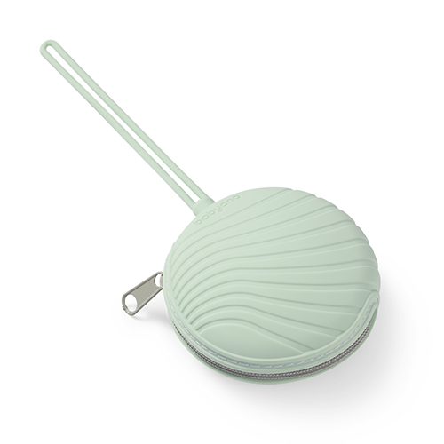 BABYONO Puzdro na cumlík silikónové mintové 0m+ BABYONO Puzdro na cumlík silikónové mintové 0m+