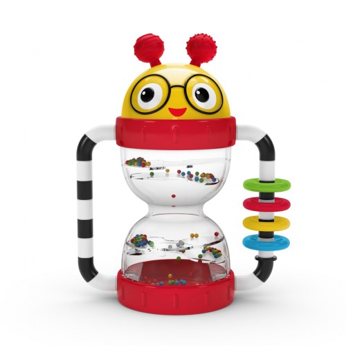 BABY EINSTEIN Hrkálka s aktivitami Cal’s Sensory Shake-up™3m+ BABY EINSTEIN Hrkálka s aktivitami Cal’s Sensory Shake-up™3m+