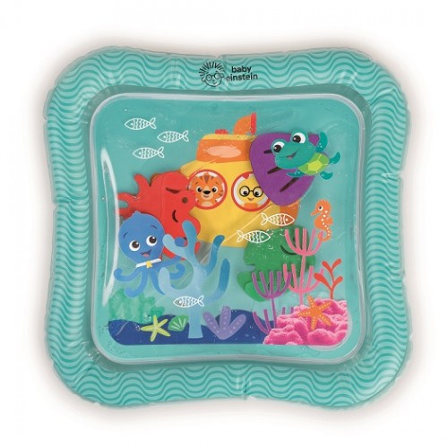 BABY EINSTEIN Podložka vodná 40x40 cm Sensory Splash™ 0m+