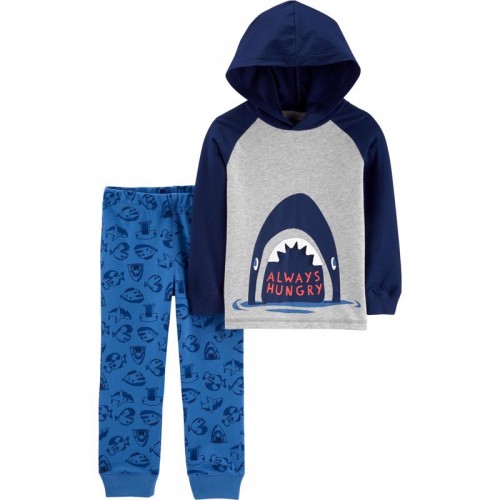 Set 2-dielny mikina, nohavice Shark chlapec 12m
