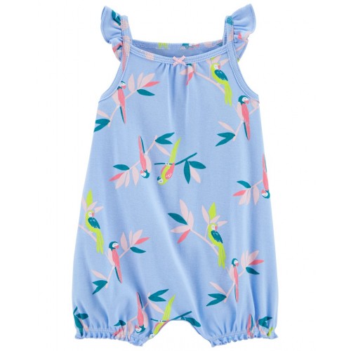 CARTER'S Overal letný Blue Bird dievča NB