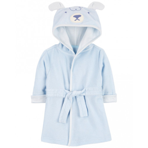 CARTER'S Župan s kapucňou a uškami Blue Dog chlapec 0-9m
