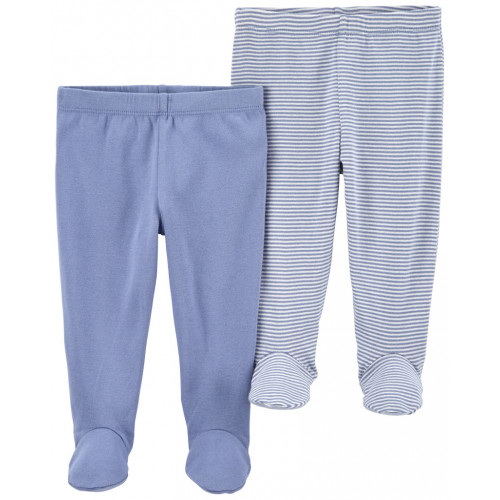 CARTER'S Polodupačky Blue Stripes chlapec 2ks NB  veľ. 56