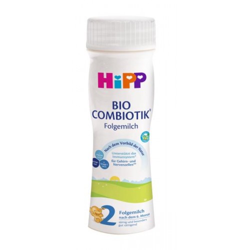 HIPP 2 BIO Combiotik® Následná tekutá mliečna dojčenská výživa od uk. 6. mesiaca, 200 ml