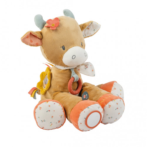 NATTOU Kravička plyšová Mila s aktivitami 45cm Mila, Zoe & Lana NATTOU Kravička plyšová Mila s aktivitami 45cm Mila, Zoe & Lana