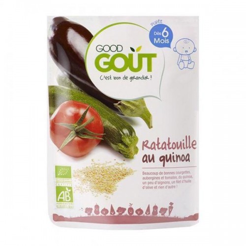 Príkrm zeleninový BIO Ratatouille s quinoou 190g Good Gout