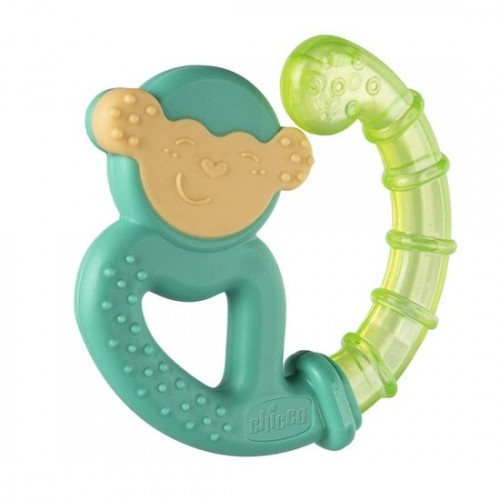 CHICCO Hryzačka chladiaca Fresh Opička tyrkysová 4m+ CHICCO Hryzačka chladiaca Fresh Opička tyrkysová 4m+