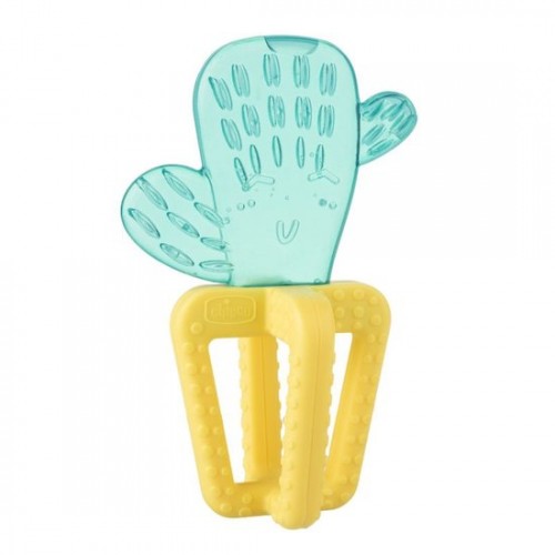 CHICCO Hryzačka chladiaca Fresh Kaktus 4m+ CHICCO Hryzačka chladiaca Fresh Kaktus 4m+