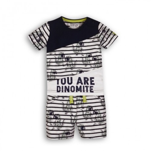 Set 2-dielny C-SO SUNNY YOU ARE DINOMITE 68 Navy-White Set 2-dielny C-SO SUNNY YOU ARE DINOMITE 68 Navy-White
