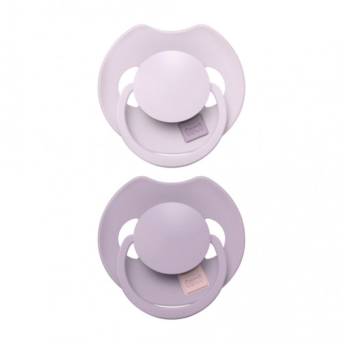 LOVI Cumlík silikónový dynamický Prime 6-18m 2ks Baby Lilac/Violet LOVI Cumlík silikónový dynamický Prime 6-18m 2ks Baby Lilac/Violet