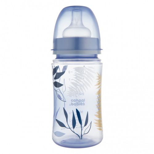 CANPOL BABIES Fľaša dojčenská antikoliková EasyStart Gold 240 ml - modrá CANPOL BABIES Fľaša dojčenská antikoliková EasyStart Gold 240 ml - modrá