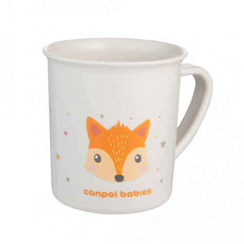 CANPOL BABIES Hrnček plastový CUTE ANIMALS - líška 170 ml CANPOL BABIES Hrnček plastový CUTE ANIMALS - líška 170 ml
