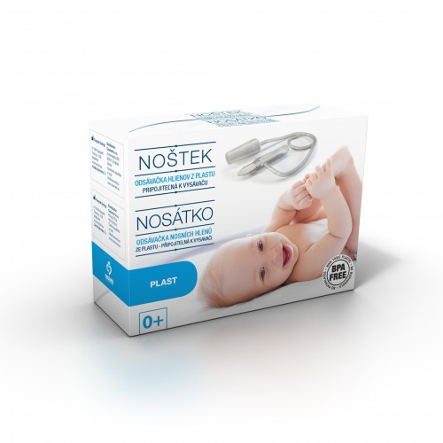 Nosná odsávačka hlienov Noštek  plast