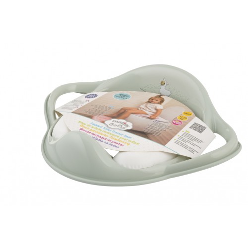 MALTEX Redukcia na WC s úchytmi mäkká Lama Minimal - sage green MALTEX Redukcia na WC s úchytmi mäkká Lama Minimal - sage green