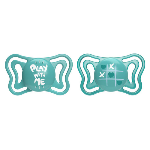 CHICCO Cumlík Physio Light silikónový chlapec16-36m, 2 ks CHICCO Cumlík Physio Light silikónový chlapec16-36m, 2 ks