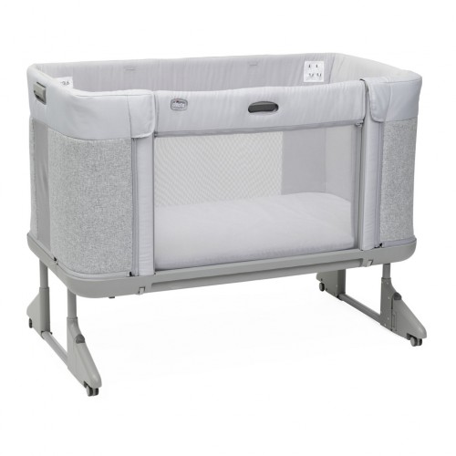CHICCO Postieľka Next2Me Forever - Ash Grey CHICCO Postieľka Next2Me Forever - Ash Grey