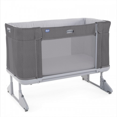 CHICCO Postieľka Next2Me Forever - Moon Grey CHICCO Postieľka Next2Me Forever - Moon Grey