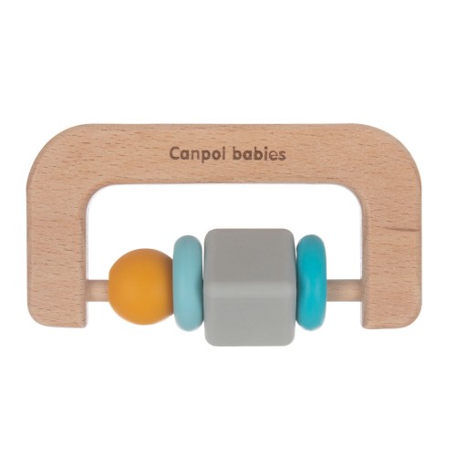 CANPOL BABIES Hryzátko dreveno-silikónové CANPOL BABIES Hryzátko dreveno-silikónové