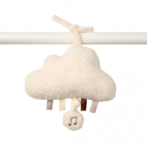 NATTOU Hračka hudobná Teddy obláčik 25 cm, 0m+ NATTOU Hračka hudobná Teddy obláčik 25 cm, 0m+