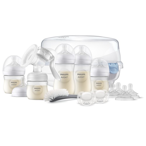 Philips AVENT Sada na dojčenie Natural Response s manuálnou odsávačkou a sterilizátorom do MW Philips AVENT Sada na dojčenie Natural Response s manuálnou odsávačkou a sterilizátorom do MW