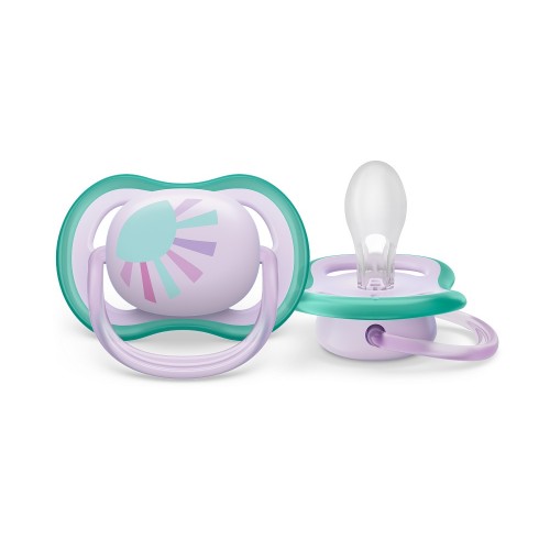 Philips AVENT Cumlík Ultra air obrázok 0-6m slniečko 1ks Philips AVENT Cumlík Ultra air obrázok 0-6m slniečko 1ks