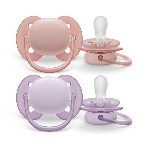 Philips AVENT Cumlík Ultrasoft Premium neutral 0-6m dievča 2 ks Philips AVENT Cumlík Ultrasoft Premium neutral 0-6m dievča 2 ks
