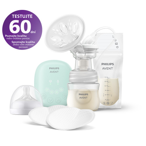 Philips AVENT Odsávačka materského mlieka elektrická sada Essential SCD323/20 Philips AVENT Odsávačka materského mlieka elektrická sada Essential SCD323/20