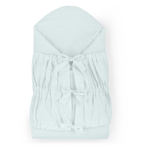 PETITE&MARS Zavinovačka šnurovacia Nurse s pevnou kokosovou vložkou Baby Blue