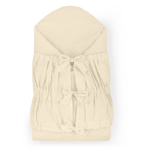 PETITE&MARS Zavinovačka šnurovacia Nurse s pevnou kokosovou vložkou Light Beige