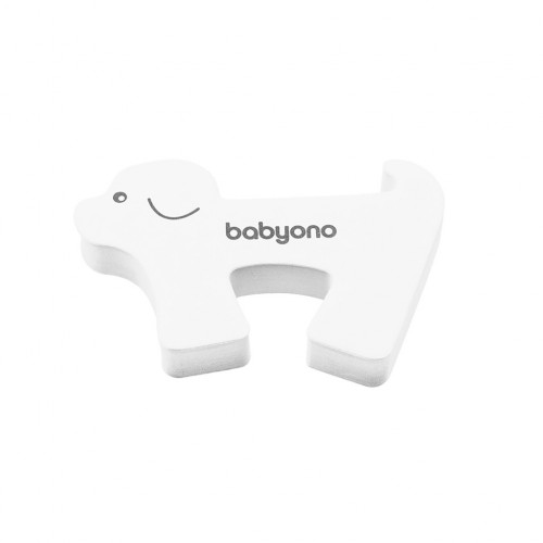 BABYONO Zábrana dveří bílý pes BABYONO Zábrana dveří bílý pes