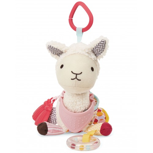 Hračka na C krúžku aktívna Bandana Buddies Lama 0m+