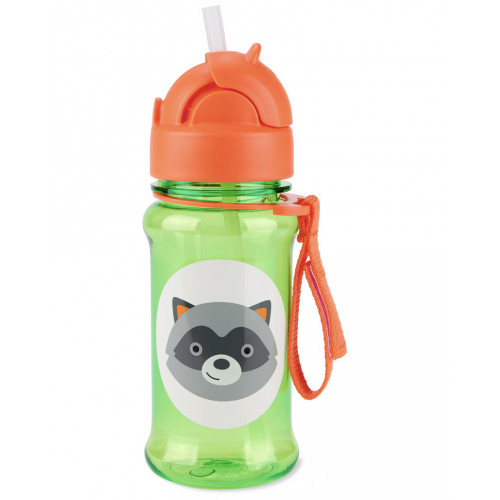 SKIP HOP Zoo tritan Fľaša so slamkou 355ml Medvedík čistotný 12m+ SKIP HOP Zoo tritan Fľaša so slamkou 355ml Medvedík čistotný 12m+