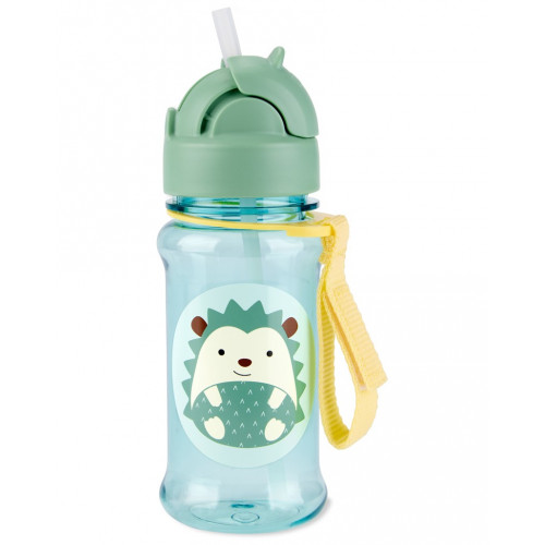 SKIP HOP Zoo tritan Fľaša so slamkou 355ml Ježko 12m+ SKIP HOP Zoo tritan Fľaša so slamkou 355ml Ježko 12m+