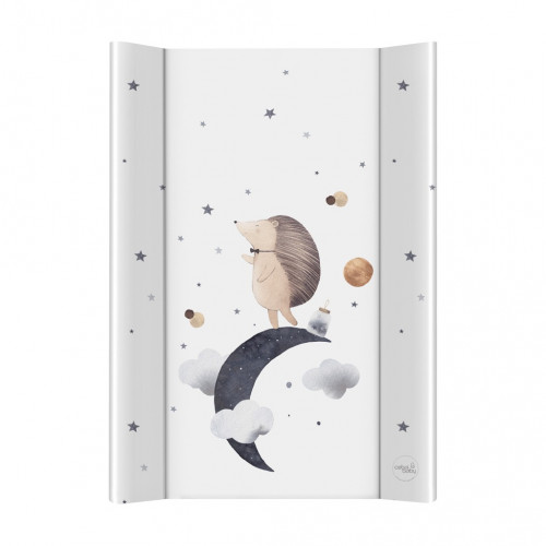 CEBA BABY Podložka prebaľovacia 2-hranná mäkká (50x70) Basic Hedgehog the Dreamer